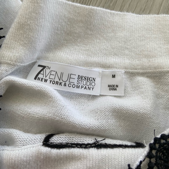 Women’s Cream White Knit Sweater - Picture 4 of 7